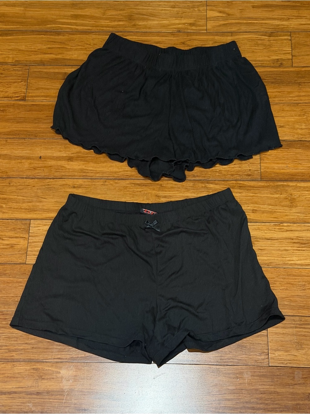 Pijama shorts Black Santa's Treasures and Primark bundle Size S